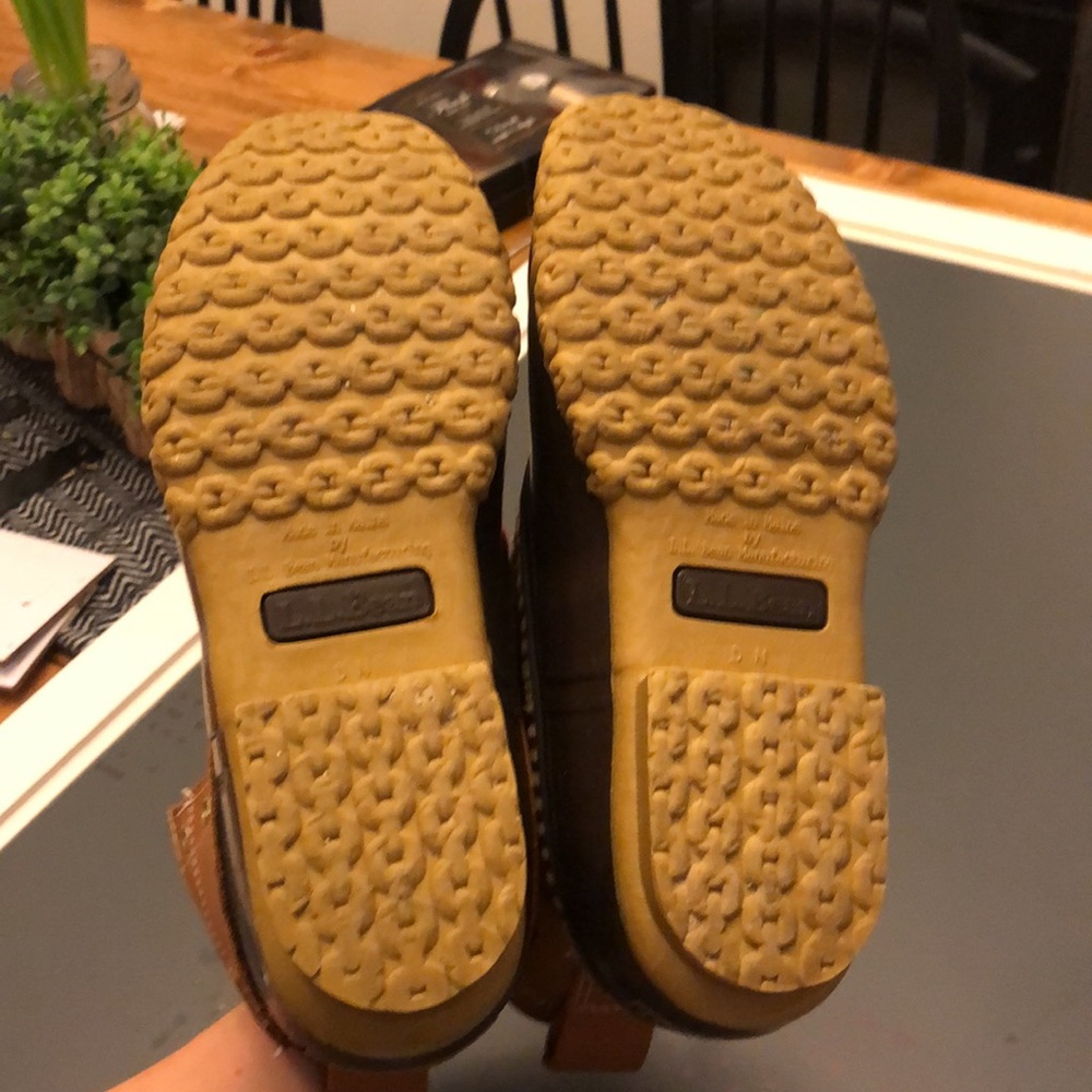 LL Bean Waterproof Leather Duck Boots - Picture 5 of 10